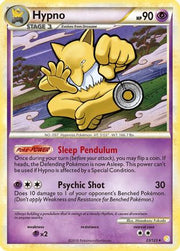 Hypno 023  - Reverse Holofoil HeartGold SoulSilver - Rare