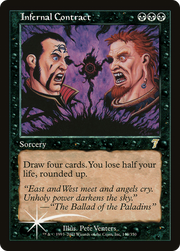 Infernal Contract (7ED-143★) - Seventh Edition Foil