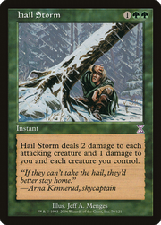 Hail Storm (TSB-079) - Time Spiral Timeshifted Foil