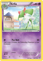 Kirlia 060  - Reverse Holofoil Plasma Storm - Uncommon