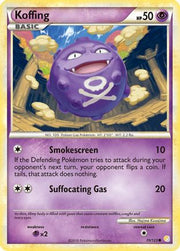 Koffing 070  HeartGold SoulSilver - Common