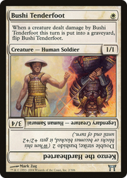 Bushi Tenderfoot // Kenzo the Hardhearted (CHK-002) - Champions of Kamigawa Foil