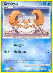 Krabby 075  - Reverse Holofoil Great Encounters - Common