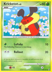 Kricketot 078  Platinum - Common
