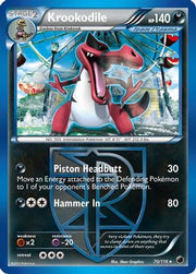 Krookodile (Team Plasma) 070  - Reverse Holofoil Plasma Freeze - Rare