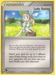 Lady Outing 083  - Reverse Holofoil Ruby and Sapphire - Uncommon