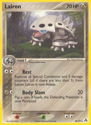 Lairon 038  - Reverse Holofoil Legend Maker - Uncommon