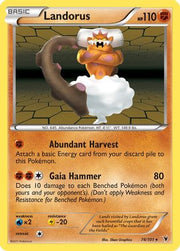 Landorus 074  - Holofoil Noble Victories - Holo Rare