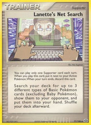 Lanette's Net Search 077  - Reverse Holofoil Emerald - Uncommon
