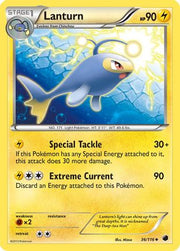 Lanturn 036  - Reverse Holofoil Plasma Freeze - Uncommon