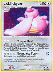 Lickilicky 012  - Reverse Holofoil Secret Wonders - Holo Rare