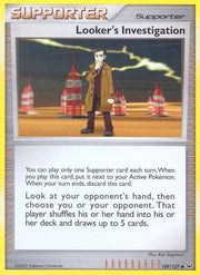 Looker's Investigation 109  - Reverse Holofoil Platinum - Uncommon