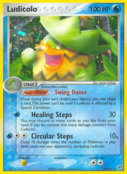 Ludicolo 010/107  - Reverse Holofoil Deoxys - Holo Rare