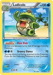 Ludicolo 031  - Reverse Holofoil Plasma Storm - Rare