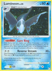 Lumineon 011  - Holofoil Mysterious Treasures - Holo Rare