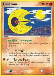 Lunatone 036  - Reverse Holofoil Deoxys - Uncommon