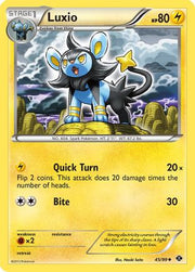 Luxio (45) 045  Next Destinies - Uncommon