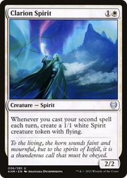 Clarion Spirit (KHM-006) - Kaldheim Foil