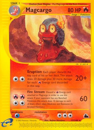 Magcargo (17) 017  Skyridge - Rare