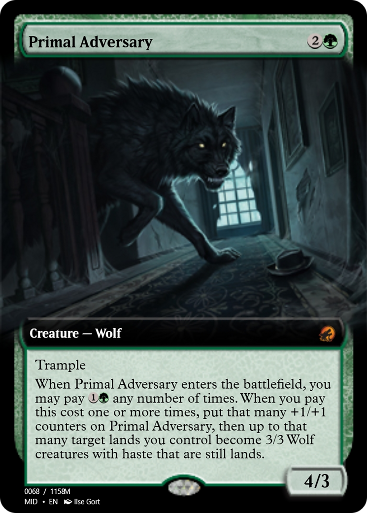 Primal Adversary (PRM-94016) - Magic Online Promos Foil