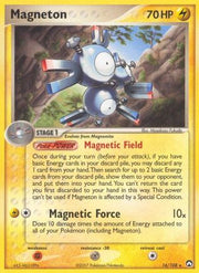 Magneton 016  - Reverse Holofoil Power Keepers - Rare