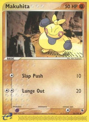 Makuhita 056/109  - Reverse Holofoil Ruby and Sapphire - Common
