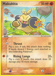 Makuhita 065  - Reverse Holofoil Deoxys - Common