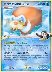 Mamoswine GL 027  - Reverse Holofoil Rising Rivals - Rare