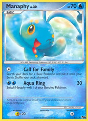Manaphy 003/017  - Holofoil POP Series 6 - Rare