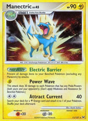 Manectric 011  - Reverse Holofoil Platinum - Holo Rare