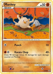 Mankey 053/95  Unleashed - Common