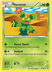 Maractus 011  - Reverse Holofoil Plasma Storm - Uncommon