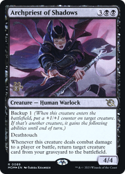 Archpriest of Shadows (PRE-89S) - March of the Machine Promos Foil