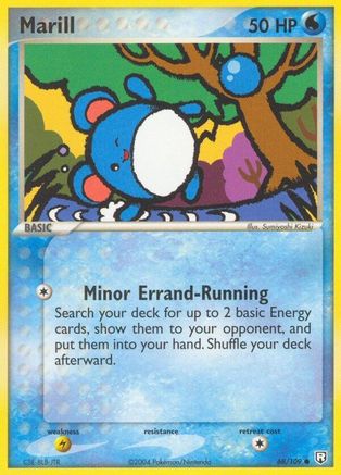 Marill 068/109  - Reverse Holofoil Team Rocket Returns - Common