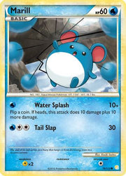 Marill 074/123  HeartGold SoulSilver - Common