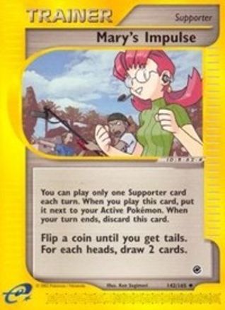 Mary's Impulse 142/165  Expedition - Uncommon