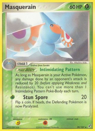 Masquerain 039  Deoxys - Uncommon