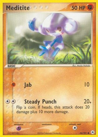 Meditite 066/101  Hidden Legends - Common
