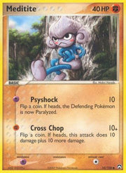 Meditite 055  - Reverse Holofoil Power Keepers - Common