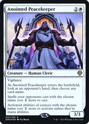 Anointed Peacekeeper (PRE-02S) - Dominaria United Promos Foil