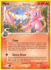 Mew (Delta Species) 003  - Holofoil POP Series 5 - Rare