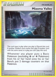 Miasma Valley 111  - Reverse Holofoil Platinum - Uncommon