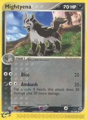 Mightyena 042/109  Ruby and Sapphire - Uncommon