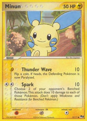 Minun 012/017  POP Series 1 - Common