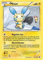 Minun 040/108  - Reverse Holofoil Dark Explorers - Common
