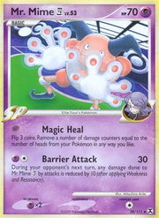 Mr. Mime E4 028/111  - Reverse Holofoil Rising Rivals - Rare