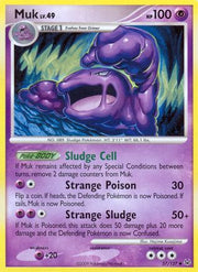 Muk 057  - Reverse Holofoil Platinum - Uncommon