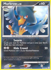 Murkrow 090/123  - Reverse Holofoil Mysterious Treasures - Common