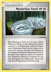 Mysterious Fossil 092  Holon Phantoms - Common