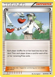 N (Supporter) 092/101  Noble Victories - Uncommon